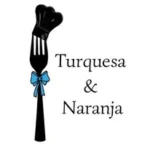 Turquesa Y Naranja